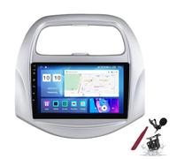 ZCRKEJI Android 15 Estéreo de Coche con Pantalla táctil para Chevrolet Spark Beat (2018-2020) Unidad Principal de Repuesto estéreo de 9 Pulgadas 2K QLED Reproductor Multimedia con Carplay Sat GPS Na