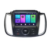 ZCRKEJI Android Car Stereo para FO-RD Kuga 2017-2018 9 Pulgadas 2 DIN Radio Navegación GPS IPS Pantalla táctil Reproductor Multimedia Soporte 4G Carplay SWC WiFi Mirror Link DSP BT(Size:8 Core 4G+wif