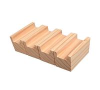 zcru004 5cm de Alto Elevador de Muebles Patas De Madera Estables Y Duraderas para Muebles,Muebles de Madera Maciza Elevación del Cojín X4,Se Utiliza para Muebles Que Necesitan ser Elevados (2.5cm)
