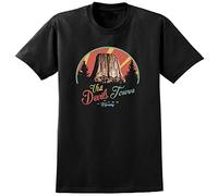 ZCSDWC Devils Tower Close Encounters Third Kind Inspired T-Shirt 70s Retro Sci Fi Film(XX-Large)