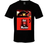 ZCSDWC Dial M for Murder 50s Movie T Shirt(Large)
