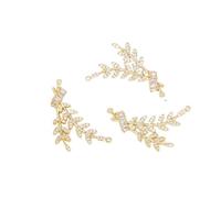 ZCSJD 5/10/15pcs 10-33mm Colgantes con Strass Geométricos, Colgantes de Aleación de Cristal Brillantes para Suministros de Creación de Joyas, Pulseras DIY Collares