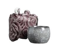 ZCSJD Tazas de té chino de cerámica de 35 a 210 ml, taza de té Kung Fu, taza de café de cerámica, sin asa, taza de té japonesa de cerámica para té, café, regalo de cumpleaños