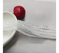 ZCSLD 1500/3000 cuentas de cristal facetadas de 3 mm, cuentas de vidrio bicónico transparente para suministros de fabricación de joyas, pulseras, collares