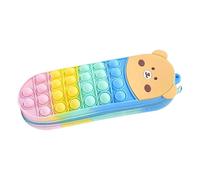 ZCSXK Estuche Portalápices Bonito - Estuche para Bolígrafos Antiestrés | Sensorial Divertida para Bolígrafos con Fidget para Niños De Preescolar Y Educación En El Hogar, para Viajes