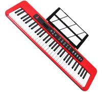 ZCSYWV Piano teclado eléctrico, teclado electrónico 61 teclas multimodales órgano electrónico principiantes, sintetizador teclado musical, instrumento musical para piano (Color : B)