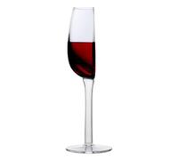 ZCXCsfp Half A Glass of Wine | Copa de vino novedosa de 140 ml | Copa de vino creativa transparente | Divertida taza de bebida con tallo largo para KTV, bar, club nocturno, fiesta