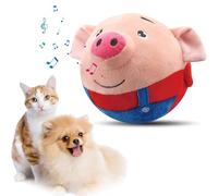 ZCXCsfp Juguete de peluche activo para mascotas, 2024 pelota de perro de juguete para perros, pelota de juguete para tratar pelota de juguete, no tóxica a prueba de mordeduras para perros de mascotas