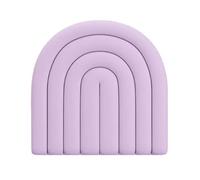 ZCXMNL Acolchado De Pared Anticolisión 3D For Niños, Paneles De Pared De Bolsa Suave Autoadhesiva DIY De 3 Cm De Espesor, Pegatinas De Pared Impermeables De PU, Fácil De Instalar(Purple)