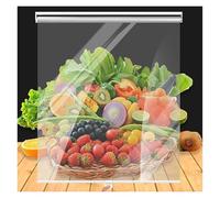 ZCXMNL Persianas Enrollables Transparentes Impermeables,Rodillo Transparente For Mantener Fresco A Prueba De Polvo,Cortina Divisoria For Refrigerador,Aislamiento Transpirable(120x170cm)