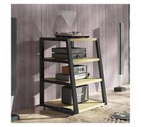 ZCXMNL Reproductor De CD con Soporte Multimedia AV De 2.3.4 Niveles, Gabinete De Almacenamiento Moderno, Estantes For Consola De Juegos con Bastidor De Audio, Marco Metálico(Beige,H82cm)