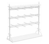 ZCXMNL Tienda De Lencería Soporte De Exhibición De Pantalones Cortos For Sujetadores, Estante Comercial For Ropa Interior De Metal De Pie, Accesorios For Trajes(White,65x40x135cm)