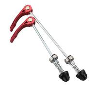 ZCYKJ Buje de rueda delantero y trasero, palanca de perno de clip de liberación rápida para bicicleta, eje de liberación rápida, cubo de rueda de bicicleta, pinchos delanteros y traseros, palanca de