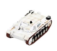 ZCYYUE Maquetas Kit De Modelo De Tanque Alemán Tipo E Cañón De Asalto III Escala 1:72 Fundición A Presión Estática Adorno Coleccionable. Diecast Tanks