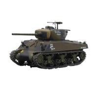 ZCYYUE Maquetas Kit De Modelo De Tanque Blindado Sherman M4A3 De 76 Mm Escala 1:72 Fundición A Presión Estática Adornos Coleccionables Diecast Tanks