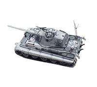 ZCYYUE Maquetas Kit De Modelo De Tanque Pesado Alemán King Tiger A Escala 1:72, Adornos Coleccionables De Fundición A Presión Estática. Diecast Tanks