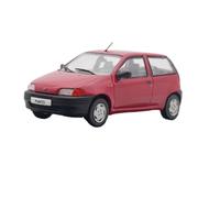 ZCYYUE Modelos a Escala 1:43 para Fiat Punto 55 S 1944 Modelo De Coche De Aleación Rojo Juguete De Colección Simulación de cupé
