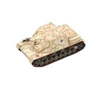 ZCYYUE Modelos a escala 1:72 para tanques de asalto alemanes Grizzly Kit de modelo de tanque de asalto estático fundición a presión coleccionable