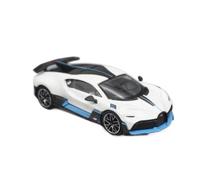 ZCYYUE Modelos a Escala Mini GT De Aleación Blanca A Escala 1:64, Modelo De Coche Deportivo Divo Supercar, Compatible con Bugatti Veyron. Simulación de cupé