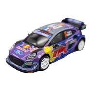 ZCYYUE Modelos a Escala Mini GT1:64 Berlina Deportiva Modelo 2022 Fiesta Monte Carlo Puma Rally1 para Ford Simulación de cupé