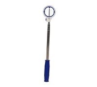 ZCZDHNA Ball Retriever Telescopic 205cm | 8 Sections Stainless Steel with Secure Grip Handle | Ball Grabber for Water/Rough/Hard Areas (Blue White)