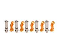 ZCZDHNA Emergency Survival Whistle 5 Pack | 120dB Loud Stainless Steel Security Whistle for Outdoor Sports/Hiking/Rescue | with Lanyard & Storage Box