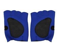 ZCZDHNA Fitness Sport Guantes de Medio Dedo Alargar la muñequera Equipo de protección Almohadillas de Neopreno para Gimnasio
