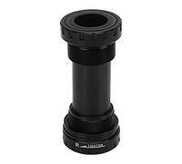 ZCZDHNA Riding Bottom Bracket Threaded Screw In Type | Aluminum Alloy for Mountain Riding/Road Riding | High Stability CNC Machined | Black