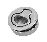 ZCZDHNA Stainless Steel Deck Latch | 316 Marine Grade Protected CAM Lock | Boat/RV/Truck Door Hardware | Easy Install, 283g Weight