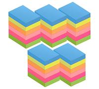 ZCZN Notas Adhesivas de 51 x 38 mm, Pack de 30 Bloc de Posits de Colores, 100 Hojas por Bloc de Hojas Autoadhesivas Adecuadas para Notas, Mensajes y Llamadas, 6 Colores, 3000 Hojas