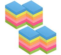 ZCZN Notas Adhesivas,Pack de 24 Bloc de notas 38 * 51mm,100 Hojas por Bloc,Total de 2400PCS, 6 Colores