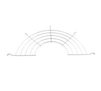 ZCZQC Estante de drenaje de aceite de acero inoxidable 304 de 30 cm, separador de grasa para cocina, hogar, semicircular, estante para freír aceite para hornear y cocinar