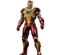ZD Toys - Figura de acción de 7 pulgadas Iron Man Mark 17 Heartbreaker Armor - Escala 1/10, manos intercambiables, efecto explosión, pantalla y construcción duradera de PVC, regalo ideal para niños de