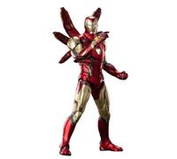 ZD Toys - Figura de acción de Iron Man Mark 85 de 7 pulgadas con luces, piezas intercambiables, coleccionables de primera calidad, material de PVC duradero, regalo ideal para coleccionistas y