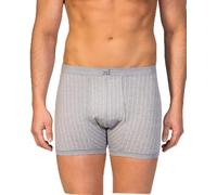 ZD ZERO DEFECTS | Bóxer Abierto Helios Diplomático | Algodón Egipcio Lujo | Talla: 3XL - Color: Gris