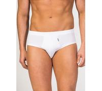 ZD ZERO DEFECTS | Slip Mini Algodón Egipcio Premium | Confort Superior y Sin Costuras | Talla: XL - Color: Blanco