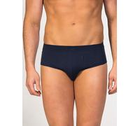 ZD ZERO DEFECTS | Slip Mini Algodón Egipcio Premium | Confort Superior y Sin Costuras | Talla: M - Color: Azul Marino