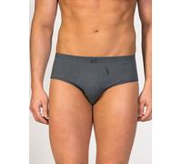 ZD ZERO DEFECTS | Slip Mini Algodón Egipcio Premium | Confort Superior y Sin Costuras | Talla: XL - Color: Gris