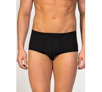zd ZERO DEFECTS Braga 'Senior Prinstriped Fly Front Brief' negro 4XL negro