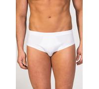 ZD ZERO DEFECTS | Calzoncillo Slip Hombre | Algodón Orgánico y Ajuste Talla: 56 (XL) - Color: Blanco