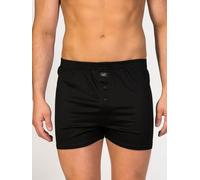 zd ZERO DEFECTS Calzoncillo boxer 'Button Boxer Mercerized Cotton' negro XXXL negro