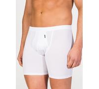 ZD ZERO DEFECTS | Calzoncillos Ciclista Algodón Egipcio | Tejido Transpirable | Talla: XXL - Color: Blanco