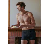 zd ZERO DEFECTS Calzoncillo boxer 'Helios fly front boxer' negro XXL negro