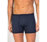 zd ZERO DEFECTS Calzoncillo boxer 'Helios prinstriped fly front boxer' navy L navy