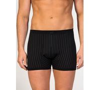zd ZERO DEFECTS Calzoncillo boxer 'Helios prinstriped fly front boxer' negro 7XL negro