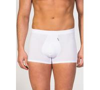 ZD ZERO DEFECTS | Boxer Shorty Hombre | Algodón Egipcio de Lujo | Talla: 52/L - Color: Blanco