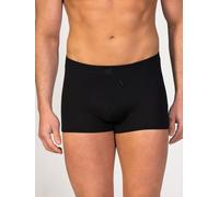 ZD ZERO DEFECTS | Bóxer Shorty para Hombre | Algodón Egipcio de Lujo | Talla: XXL - Color: Negro