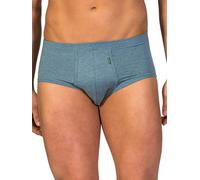 ZD ZERO DEFECTS | Calzoncillo Slip Algodón Soja | Diseño Ergonómico Azul | Talla: XL - Color: Azul