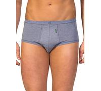 ZD ZERO DEFECTS | Calzoncillo Slip Senior Abierto | Algodón Premium Transpirable | Talla: 2XL - Color: Azul Índigo