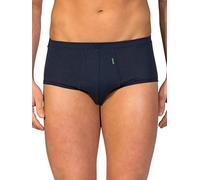 ZD ZERO DEFECTS | Calzoncillos Slip Senior Abierto | Algodón Suave & Elegante | Talla: 5XL - Color: Azul Marino